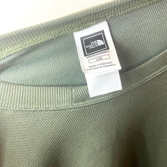 Used The North Face green Large Long sleeve , Punk Outdoor y2k Green - Picture 11 of 11